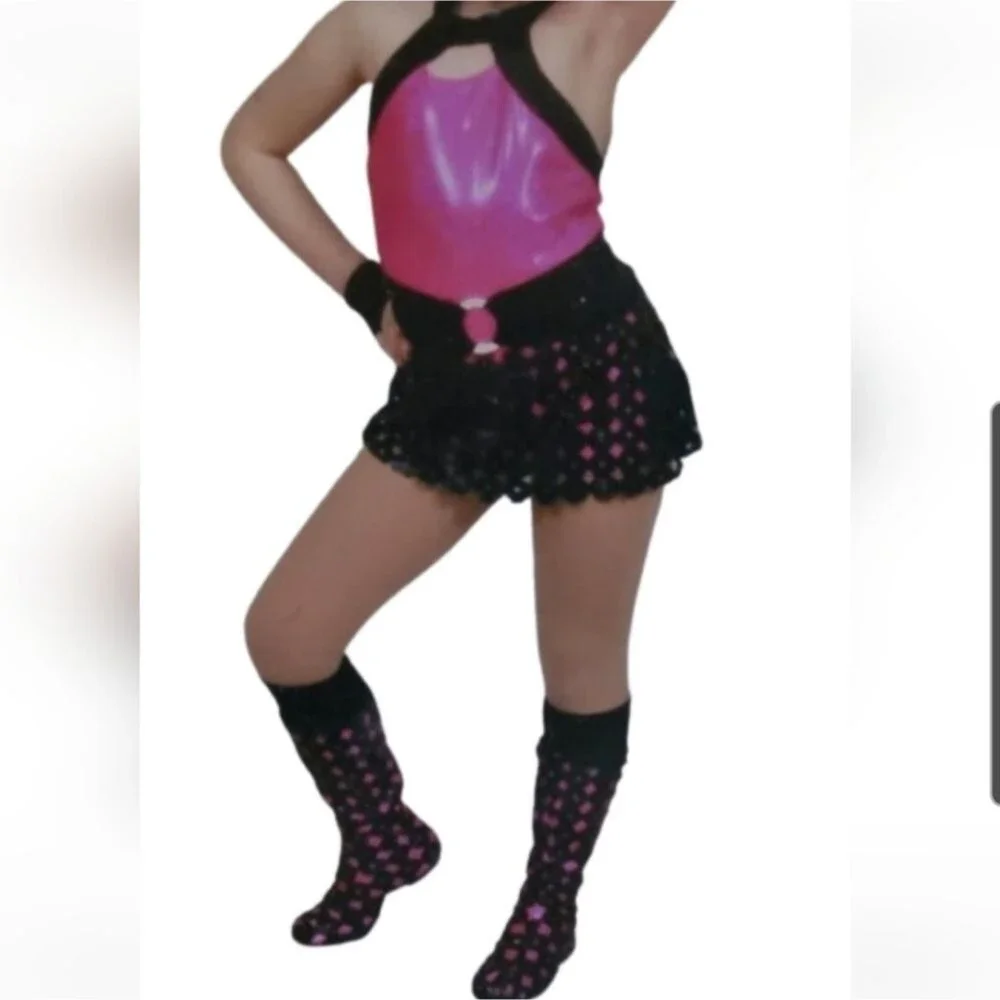 Jazz Tap Hip Hop Dance Costume Child Medium Costume Gallery